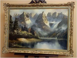 PIĘKNE DOLOMITY, MONTE CRISTALLO - J.E.LEMKE (*1916 Falkenberg)