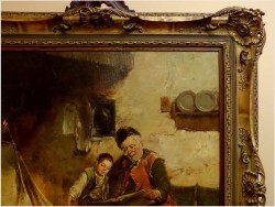 MALARSTWO RODZAJOWE! DICKMEIS GERHARD (1918-1978r.)