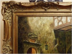 POLECAMY! PRZED OBERŻĄ ~ MAX OHMAYER *1903 (Akademie in München)