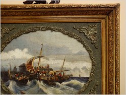 MEGA RARYTAS! STARA MUZEALNA MARYNISTYKA - HENRIK WILLEM MESDAG (1831-1915)