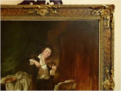 POZYCJA GODNA POLECANIA! SKRZYPEK - DICKMEIS GERHARD (Heinsberg 1918 – 1978 Jülich)