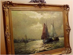 POLECAMY!  NOKTURN MARYNISTYCZNY ! org HELMUT KALUZA 1912-1984 HAMBURG