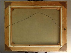 Duże malarstwo! Próba wina - prof. Willi Depré (1922-1995) Pieczęć lakowa!