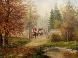 POLECAMY! WYJAZD NA POLOWANIE - WLADIMIR GRECHOW (*1917 IN MOSCOW)