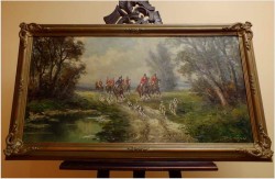 POLECAMY! WYJAZD NA POLOWANIE - WLADIMIR GRECHOW (*1917 IN MOSCOW)