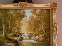 Ciekawe Malarstwo Romantyczne, Tajemniczy Las - Hans Wagner *1924