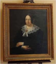 DWA ORYGINALNE PORTRETY Z OKRESU BIEDERMEIER (Olej, płótno 1840-60r.)
