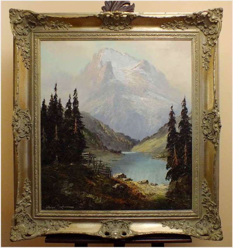 Mega Rarytas! Weisshorn - Org Herbert Uerpmann (1911-1996)