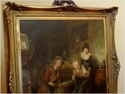 POZYCJA GODNA POLECANIA! GRA W KARTY - DICKMEIS GERHARD (Heinsberg 1918 – 1978 Jülich)