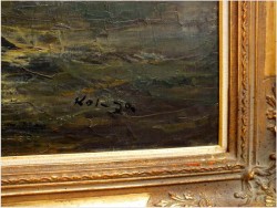 RARYTAS! NOKTURN MARYNISTYCZNY ! org HELMUT KALUZA 1912-1984 HAMBURG