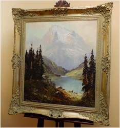 Mega Rarytas! Weisshorn - Org Herbert Uerpmann (1911-1996)