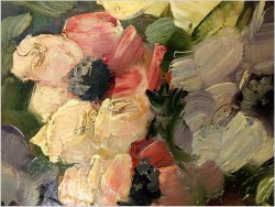 KOMPOZYCJA KWIATÓW W WAZONIE - HEDWIG PETERMANN (1877-1919)