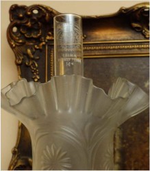 POLECAMY KOMPLET LAMP NAFTOWYCH Z BRĄZU - CENA ZA 2 SZT.