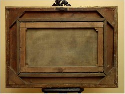 POLECAMY!  WIDOK NORMANDII, PIĘKNY RAJOBRAZ MARYNISTYCZNY - Paul Jean CLAYS (1819-1900), Belgium