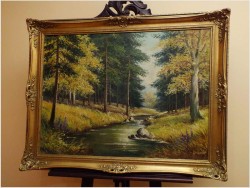 POLECAMY! PIĘKNA JESIEŃ - sygn. GOTTHARDT XXw.