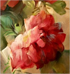 Arcydzieło! Kompozycja Kwiatów w Wazonie - Hedwig Petermann (1877-1919)