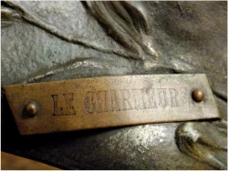 POLECAMY! PAŁACOWY ORYGINALNY ZEGAR Z KANDELABRAMI ART NOUVEAU 1900r.