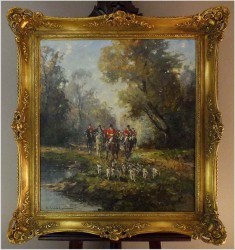 WYJAZD NA POLOWANIE - KARL MOHR *1922