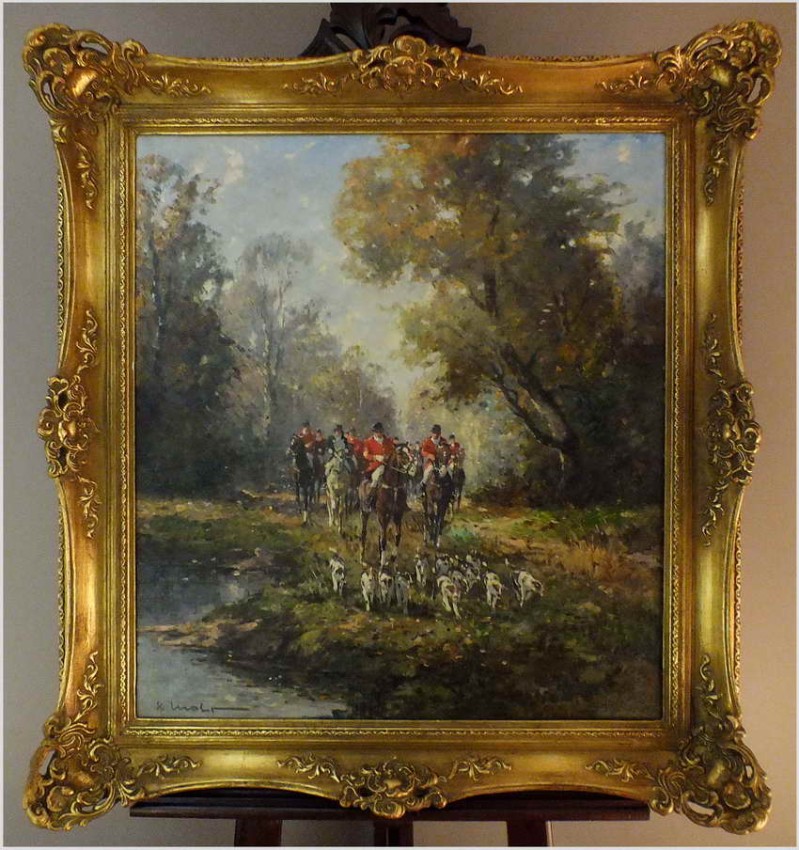 WYJAZD NA POLOWANIE - KARL MOHR *1922