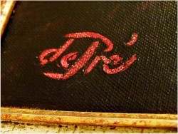 PORTRET MUSZKIETERA! org Prof. Willi DEPRÉ (1922-1995r.)