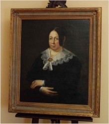 DWA ORYGINALNE PORTRETY Z OKRESU BIEDERMEIER (Olej, płótno 1840-60r.)
