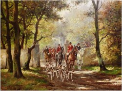 WYJAZD NA POLOWANIE - HORST ALTERMANN (1925-1978)