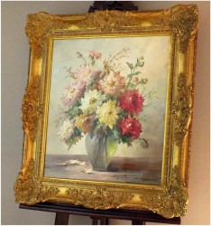 Kompozycja Kwiatów W Wazonie - Hedwig Petermann (1877-1919)