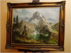 MUZEALNY UNIKAT! GROßE SCHLENKERNSPITZE - org HERBERT UERPMANN (1911-1996)