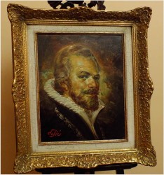 PORTRET MUSZKIETERA! org Prof. Willi DEPRÉ (1922-1995r.)