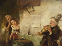 RARYTAS! MUZYKA I WINO - DICKMEIS GERHARD (Heinsberg 1918 – 1978 Jülich)