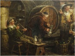 ROZMOWA PRZY WINIE ! org HEIN VAN DOREN ur. 1930r (CERTYFIKAT!)