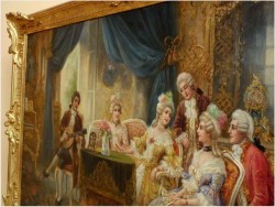 Polecamy! Scena Rokoko - Stephan Sedláček (1868-1936 Wien)