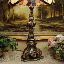 ZOBACZ! MOSIĘŻNA BAROKOWA LAMPA DO SALONU TIFFANY!