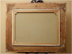 MEGA RARYTAS! ALPEJSKI KRAJOBRAZ - GUSTAW WEISS/GUWE (130 x 110)