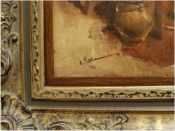 MALARSTWO RODZAJOWE! DICKMEIS GERHARD (1918-1978r.)