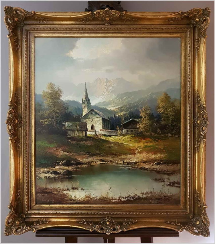 ROMANTYCZNE MALARSTWO - HANS WAGNER *1924