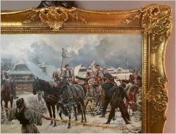 Polecamy! Brama Weselna w Zimowej Scenie - Piotr C. Stojanow (Bulgarisch, 1857-1957)