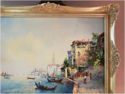 Mega Rarytas! Technika Szpachlowa, Wenecja - Carol Spree *1907