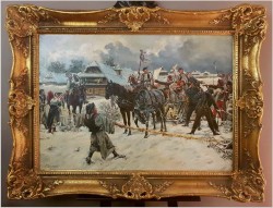 Polecamy! Brama Weselna w Zimowej Scenie - Piotr C. Stojanow (Bulgarisch, 1857-1957)