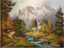 KAPLICZKA W RAMSAU - org ANDREAS XXw.