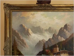 BERGSEE MONTE BIVERA - GUSTAW WEISS/GUWE (80cmx70cm)