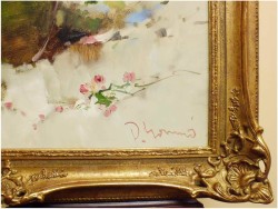 PAŁACOWE AUKCYJNE MALARSTWO! KWIATY  - Ingfried Paul HENZE-MORRO (1925-2013) CERTYFIKAT!