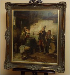 RARYTAS! MUZYKA I WINO - DICKMEIS GERHARD (Heinsberg 1918 – 1978 Jülich)