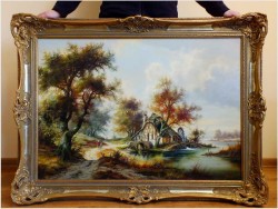 ROMANTYCZNY KRAJOBRAZ - HEIZ STIENEN *1918 DRESDEN