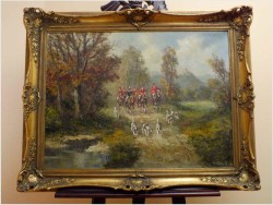 POLECAMY! WYJAZD NA POLOWANIE - WLADIMIR GRECHOW (*1917 IN MOSCOW)