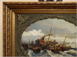 MEGA RARYTAS! STARA MUZEALNA MARYNISTYKA - HENRIK WILLEM MESDAG (1831-1915)