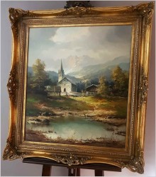 ROMANTYCZNE MALARSTWO - HANS WAGNER *1924