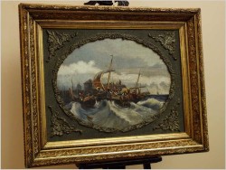 MEGA RARYTAS! STARA MUZEALNA MARYNISTYKA - HENRIK WILLEM MESDAG (1831-1915)