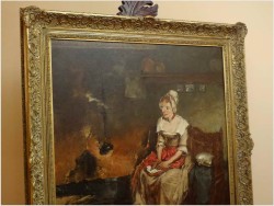 MALARSTWO OLEJNE! - SCENA RODZAJOWA! DICKMEIS GERHARD (1918-1978r.)