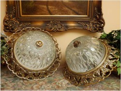 KOMPLET PAŁACOWYCH HISZPAŃSKICH PLAFONÓW (CENA ZA 2SZT.)